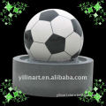 Black Granite Fountain Stone football Ball YL-X044